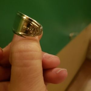 Sterling Silver Spoon Ring